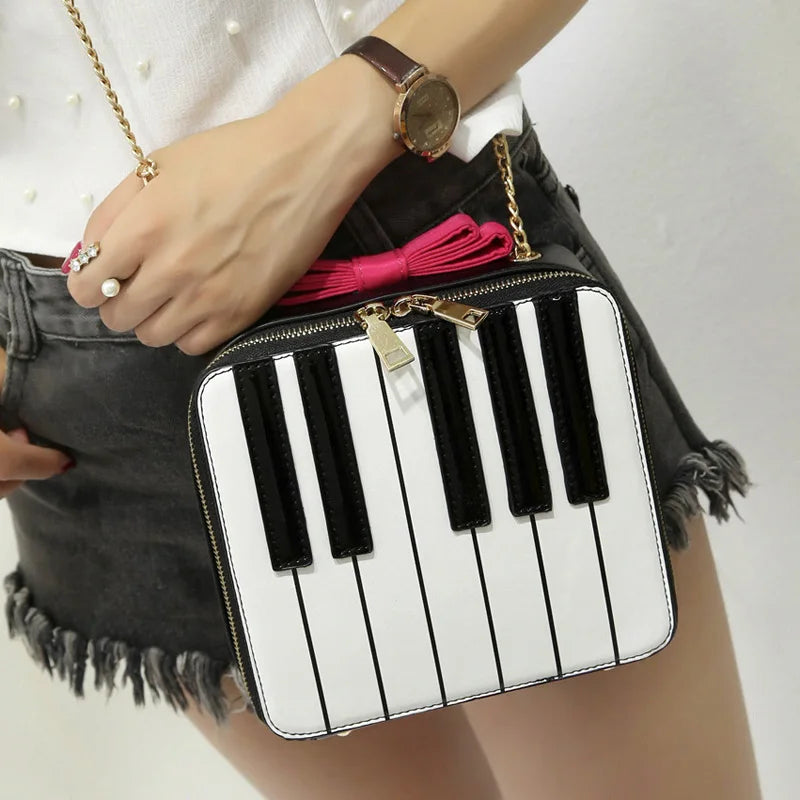 Stripes Hit Bow Ladies Shoulder Bag Messenger Handbag