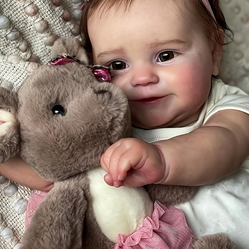 Realistic Reborn Doll Soft Vinyl Body Washable- Christmas Halloween