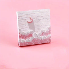 Small Fresh Painting Sticky Note Tearable Sticker Message Note