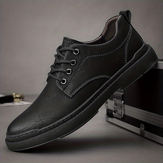 Men's Derby Shoes Lace up Front Dress Shoes For Men Business Formal Wedding