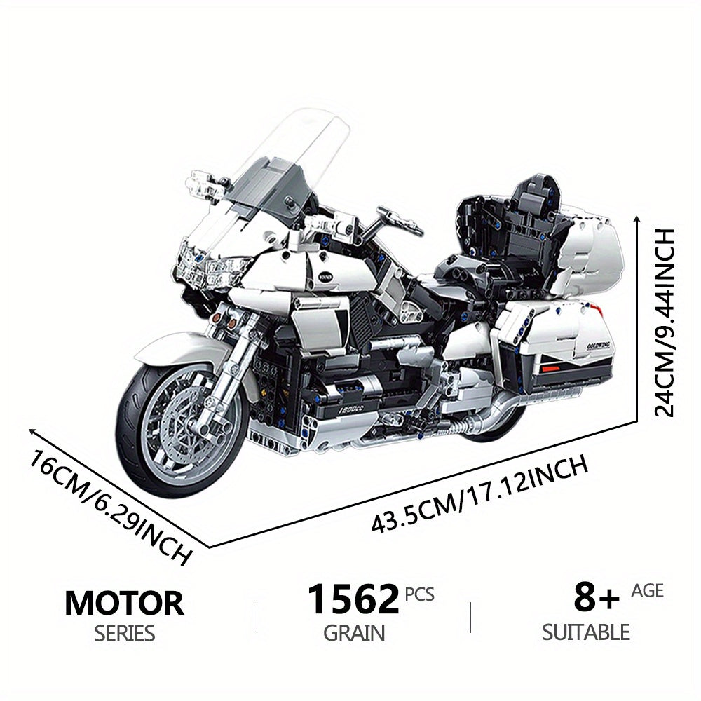 Motorcycle Building Blocks 1 6 Seris Locomotive Motorbike Model Bricks