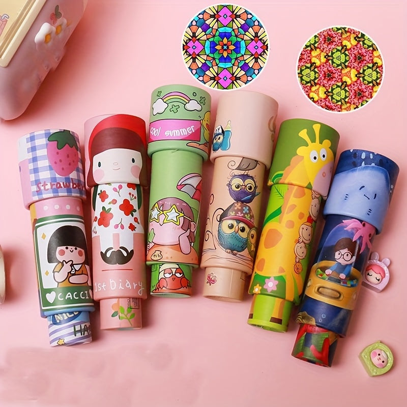Three Section Adjustable Kaleidoscope Toy