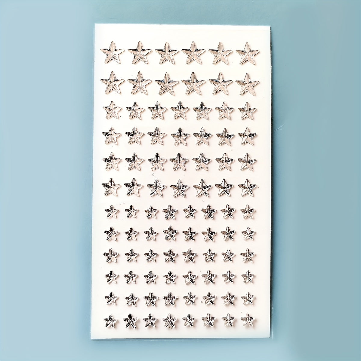 72Pcs Adhesive Acrylic Rhinestones Face Jewels DIY Crafts Stickers