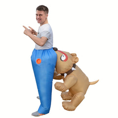 Dog Bite Inflatable Costume for Halloween Party