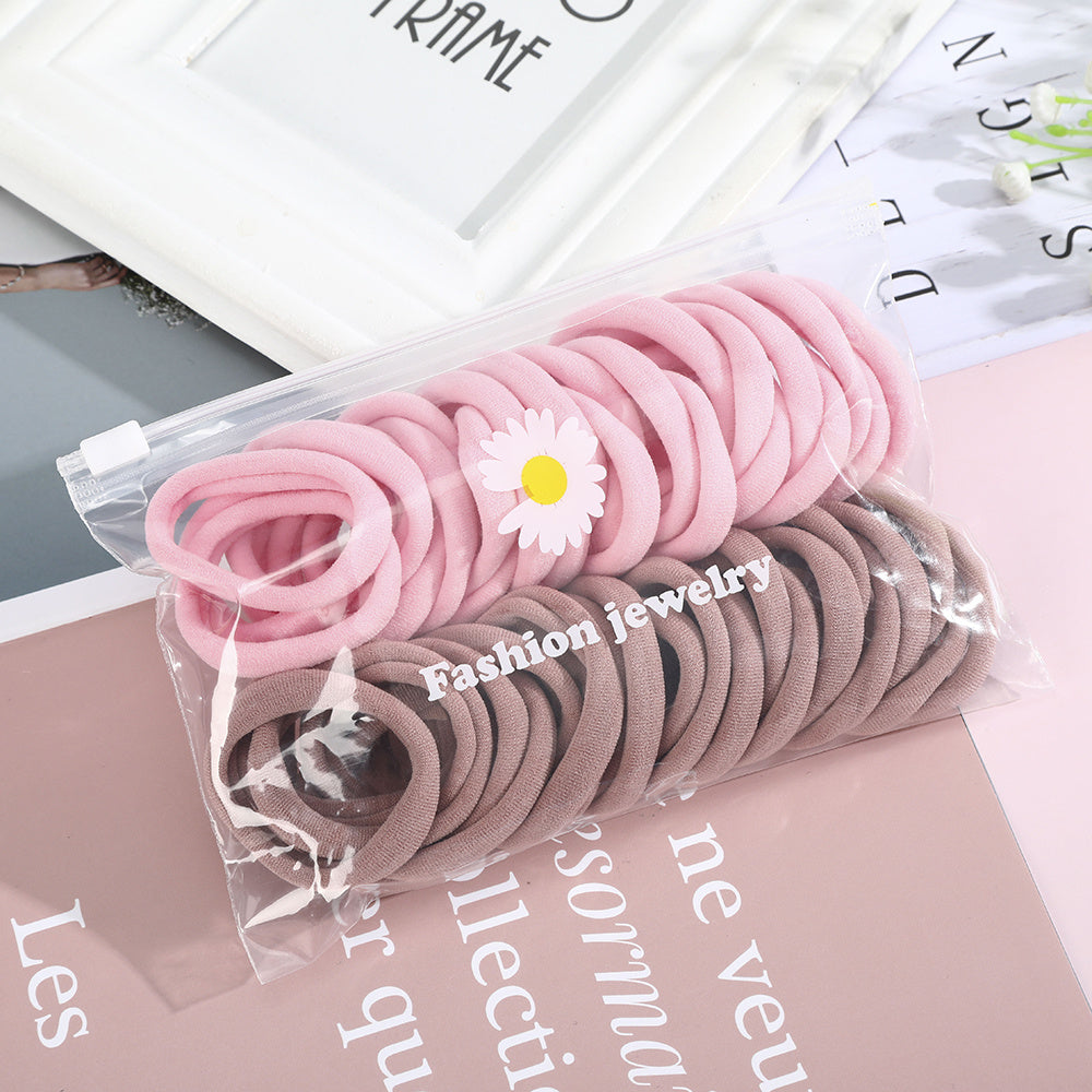 Large Stretch Hair Ties No Slip Ponytail Holders For Thick Curly Hair
