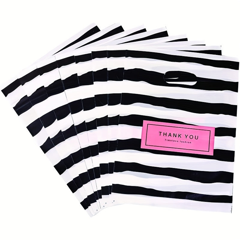 100 Thank You Plastic Merchandise Bags - Small Business Retailing