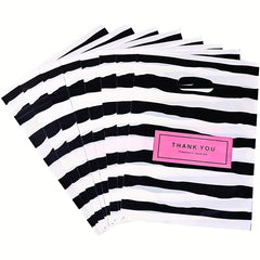 100 Thank You Plastic Merchandise Bags - Small Business Retailing