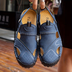 Men's Casual Closed Toe Slip On Sandals Anti-skid Rubber Sole