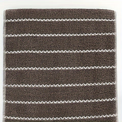 Wavy Striped Pattern Hand Towel Coral Fleece Soft Face Towel