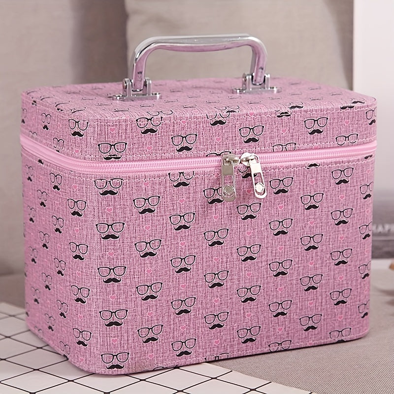 Large Capacity Makeup Case Travel Makeup Bags Organizer For Women Professional