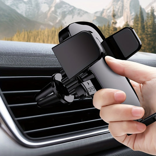 Car Phone Holder Air Outlet Navigation Rack Rotatable Bracket