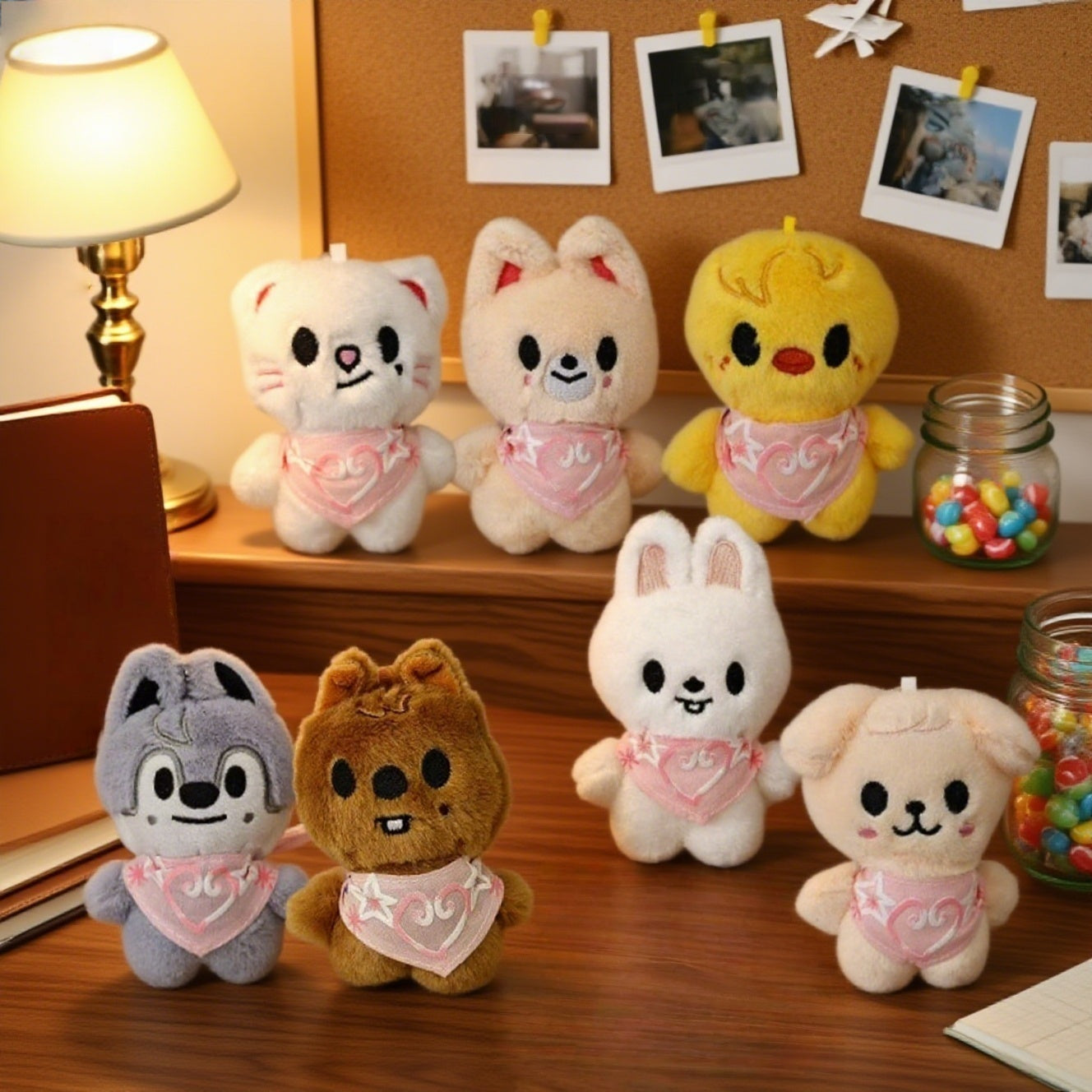 Magic Academy Plush Toy Series - Anime Animal Characters with Expressive Eyes