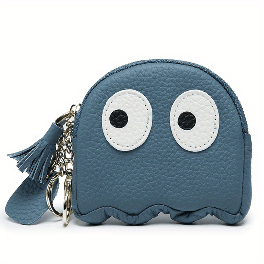 Ghost Zipper Coin Purse Mini Storage Bag For Kids