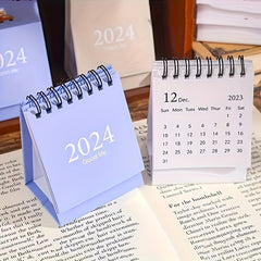 Desk Calendar with Stickers 18-Month Planner for Home Office & School
