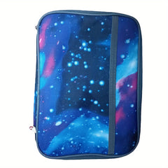 1pc Student Portable Square Lunch Bag Oxford Cloth Insulated Lunch Box