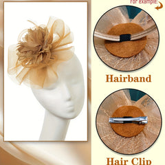 Pink Fascinator with Floral for Tea Parties Kentucky Derby Weddings