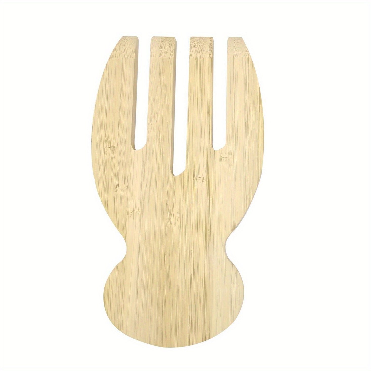 Bamboo Salad Hands Reusable Wooden Salad Serving Multifunctional Tossers