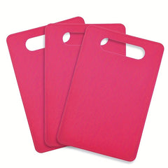 3pcs Kitchen Cutting Board Set Fruit Chopping Non-slip Boards
