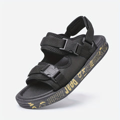 Men's Adjustable Buckle Sandals Non Slip Comfy Open Toe Shoes