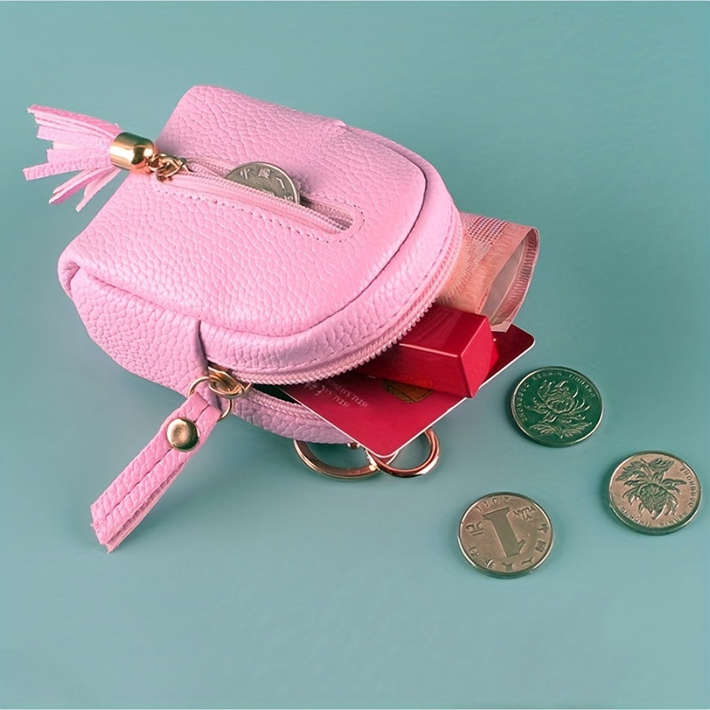 Mini Coin Purse Pendant Keychains Wallet Keyrings Car Holders Key Chains