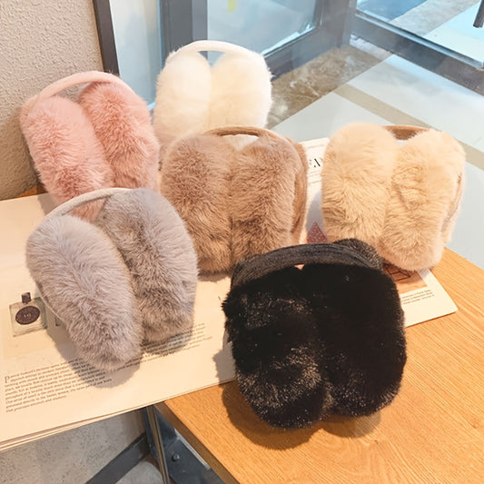 Winter Fleece Ear Warmers Earmuffs for Cold Weather