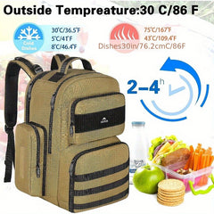 MATEIN Insulated Cooler Backpack for Men 17-Inch Travel Laptop Bag with USB Port