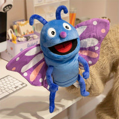 Interactive Insect Hand Puppets Soft Plush Educational Toys