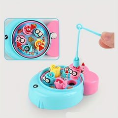 Mini Dinosaur & Fishing Machines Set with Clockwork - Travel Toy
