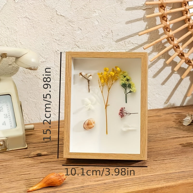 DIY Dried Flower Photo Frame Wall Hanging