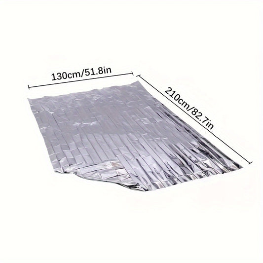 Portable Emergency Survival Blanket for Camping - First Aid Thermal
