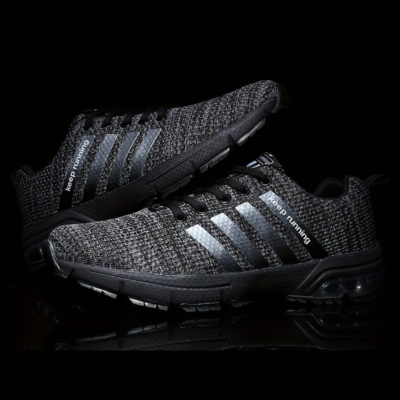 Men's Air Cushioned Running Shoes Lightweight Non-Slip Sneakers