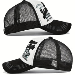 3D Embroidery Alphabet Baseball Cap Mesh Hat