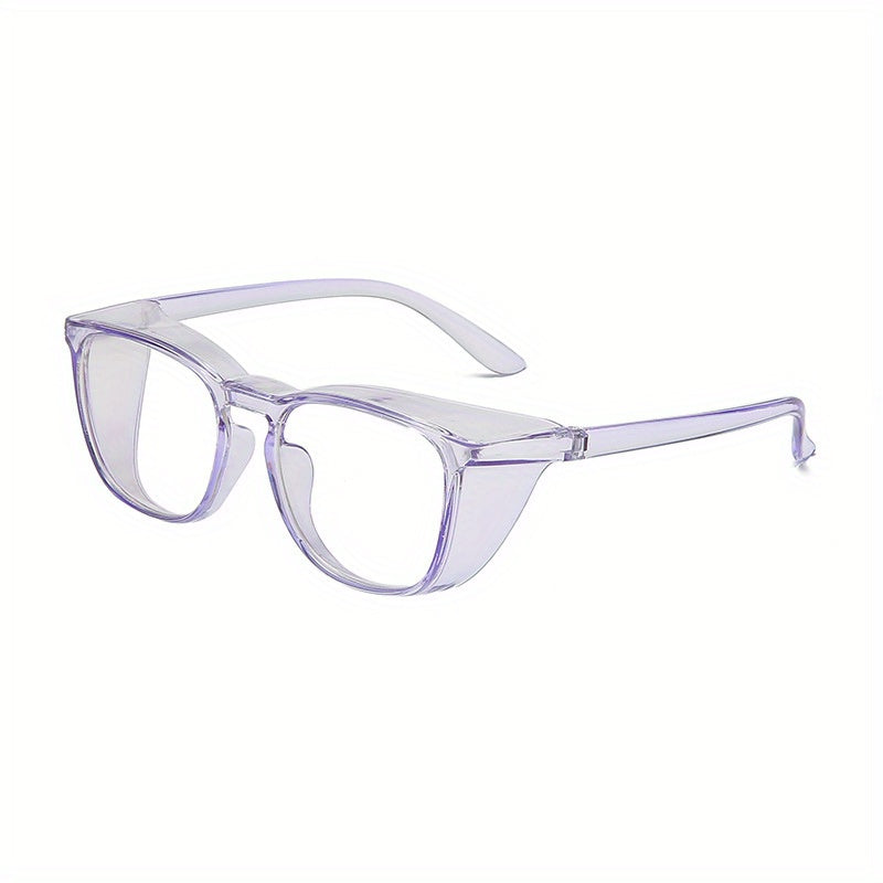 Men's Stylish Safety Goggles Windproof Frame Flat Light Glasses