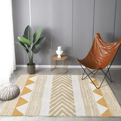 Cashmere TPR Foldable Area Rug for Living Room Bedroom Balcony
