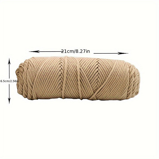 Thick 8-Strand Cotton Thread Ball for Scarf Knitting DIY Medium