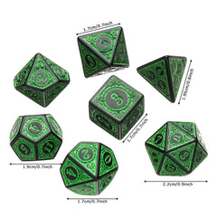 35pcs 5 Sided Dice Set Board Games Solitaire Precision Style