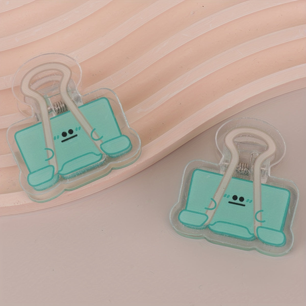 Acrylic Funny Expression Clipboard Long Tail Clip