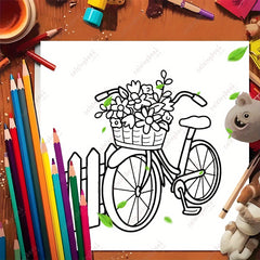 LZX Upgraded Deluxe Thickened Paper Coloring Book - 22 Pages