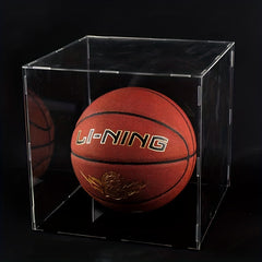 High Transparent Football Basketball Display Box