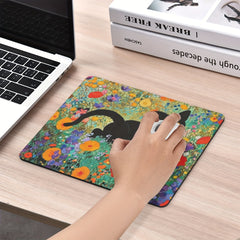 Tabby Cat Mouse Pad Square Mouse Pad Wireless Mouse Office Computer Mouse Pad