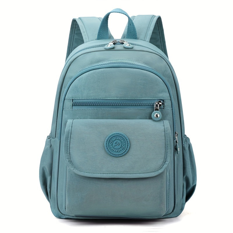 Women's Nylon Backpack: Spacious & Lightweight, Adjustable Straps