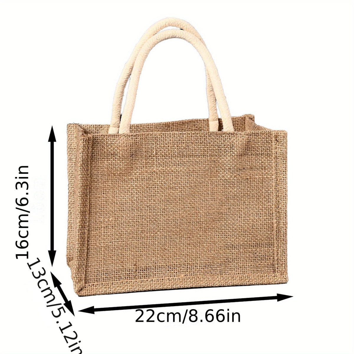 Reusable Linen Shopping Bag Eco Friendly Gift Bag