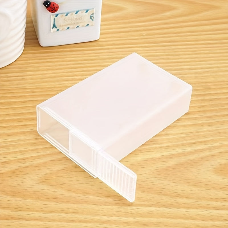 2pcs Plastic Storage Box Portable Cigarette Box For Men