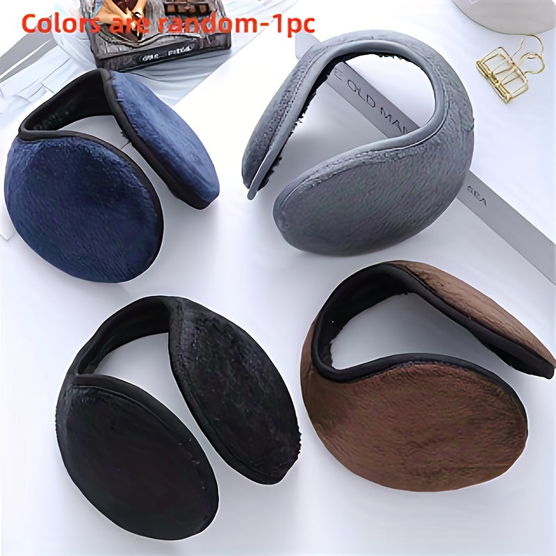 Winter Thermal Earmuffs Soft Fleece Lining Unisex Cold Protection