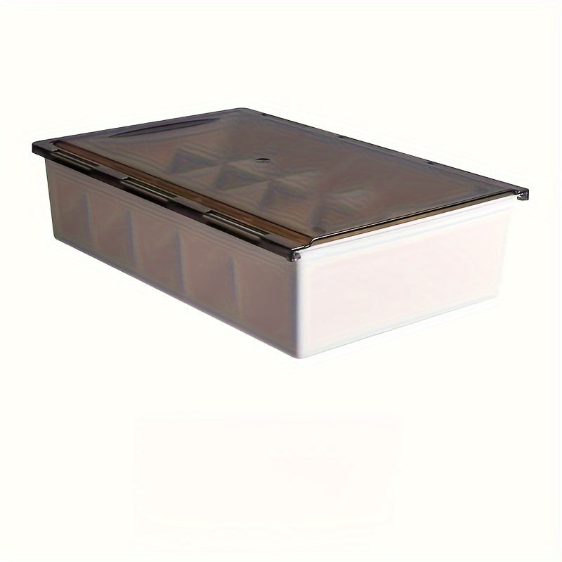 Grid Plastic Underwear Storage Box Wall Mounted Organizer