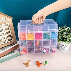 3 Tiers Stackable Storage Box Bead Organizers And Storage Container