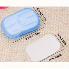 20pcs Soap Paper Flakes - Eco Friendly Hand Washing for Outdoors