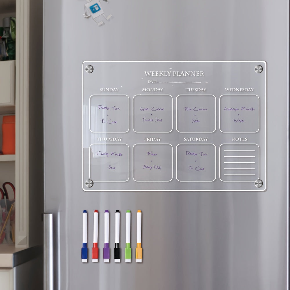 Magnetic Suction Weekly & Monthly Planner