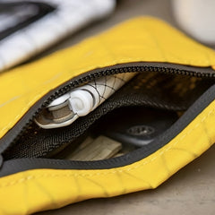 Compact Waterproof Unisex Coin Purse with Compartments for Keys & Cards