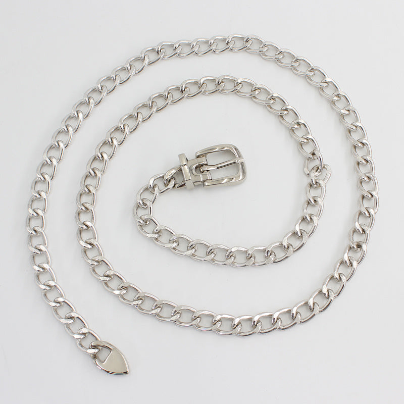 Women's Waist Chain Decorative Dress Belt Metal Chain Accessories